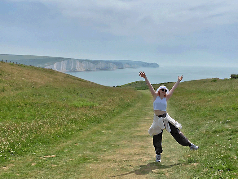 Wandering the English Coastline by the seven sisters