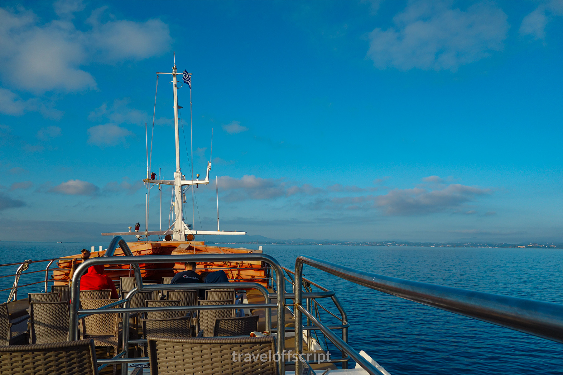 Ferry from corfu to Saranda - traveloffscript