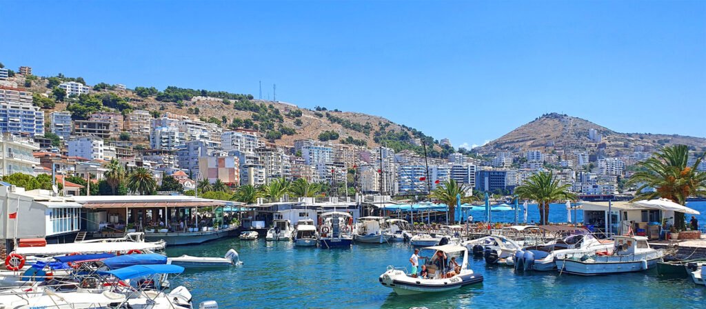 Saranda, Albania - city, port and beach - header image