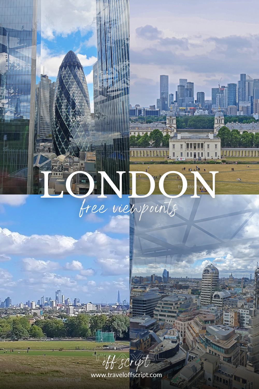 See London's Skyline for Free - 5 Best Viewpoints That Won't Cost a Penny - pinterest