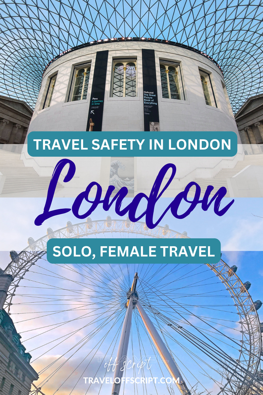 How to Stay Safe as a Solo Female Traveller in london - pinterest 1.5