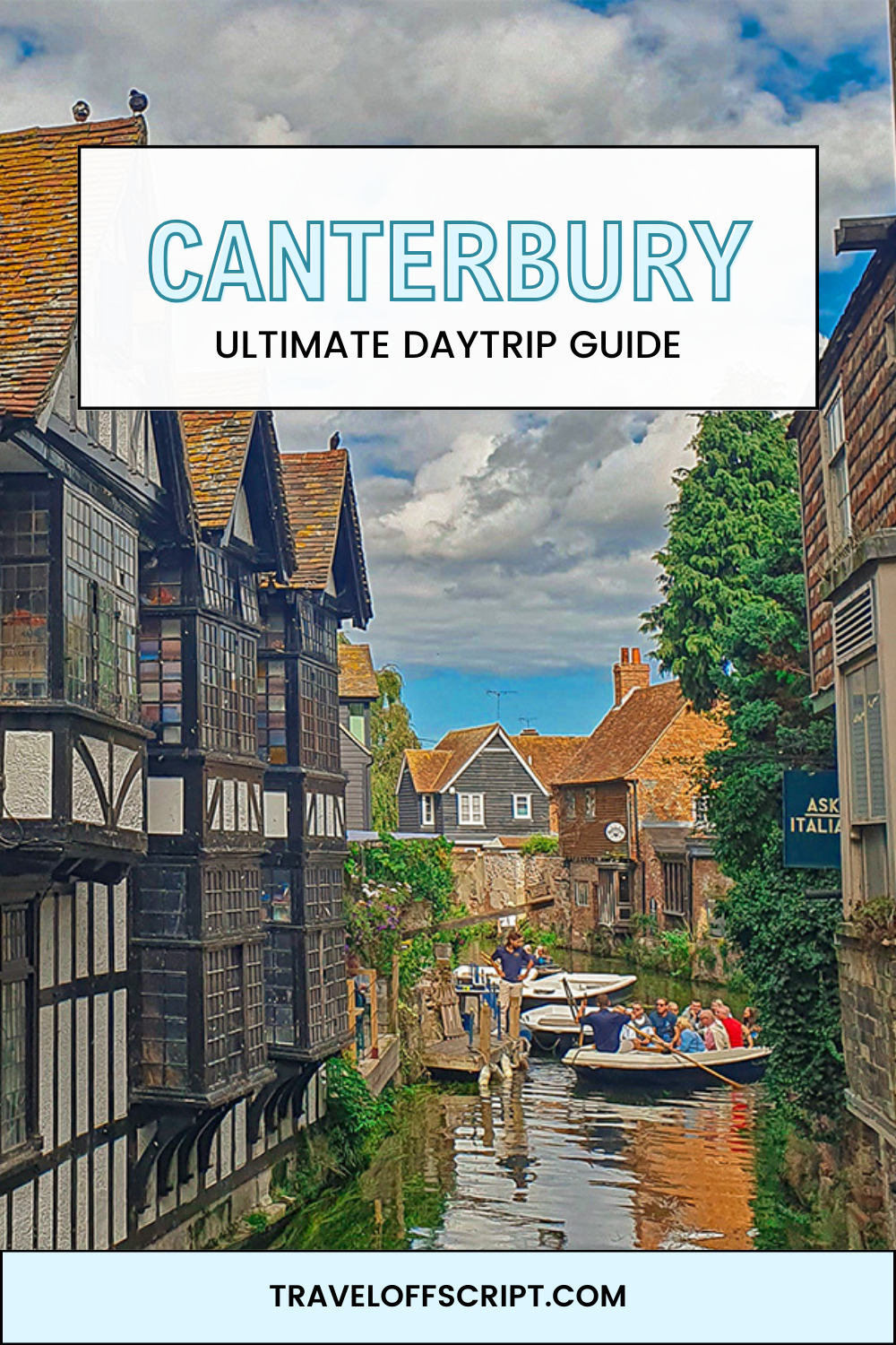 Top Things to do in Canterbury 2 - traveloffscript Pinterest