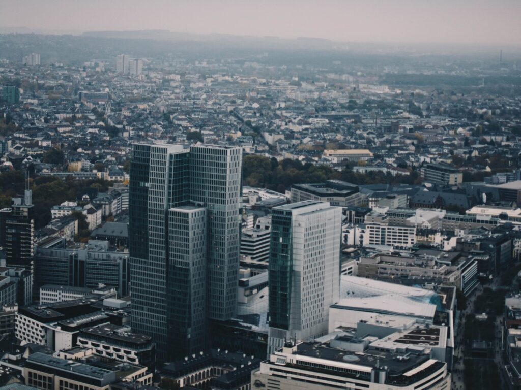 View from Frankfurt Maintower