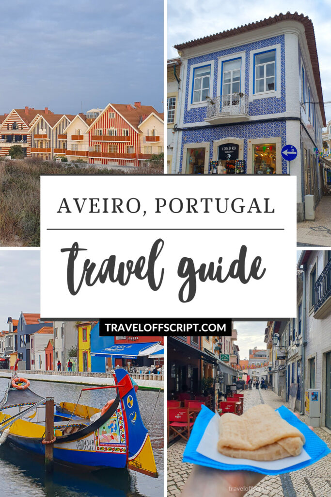 Aveiro Portugal travel guide - pinterest - traveloffscript