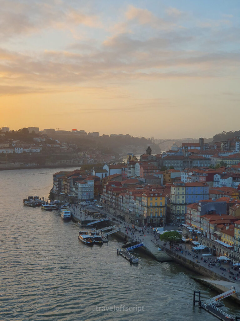 Porto viewpoint over city from ponte luis- traveloffscript
