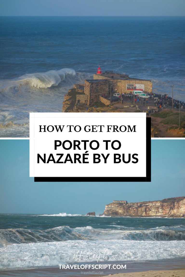 how to get from porto to nazare by bus - pinterest