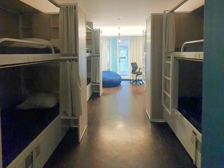 Hostel Room Bunk Beds