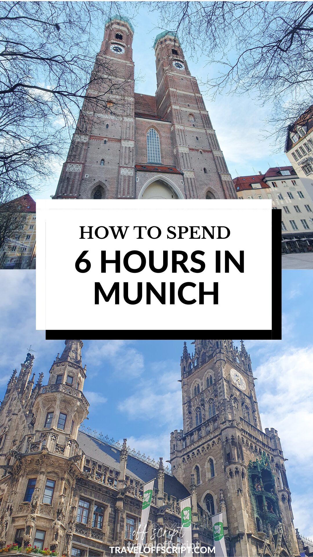 How to spend 6 hours in Munich travel guide - pinterest traveloffscript