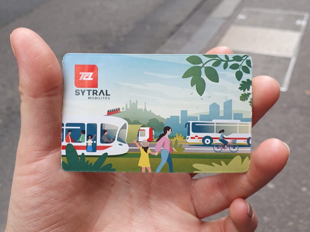 Lyon Public transport card