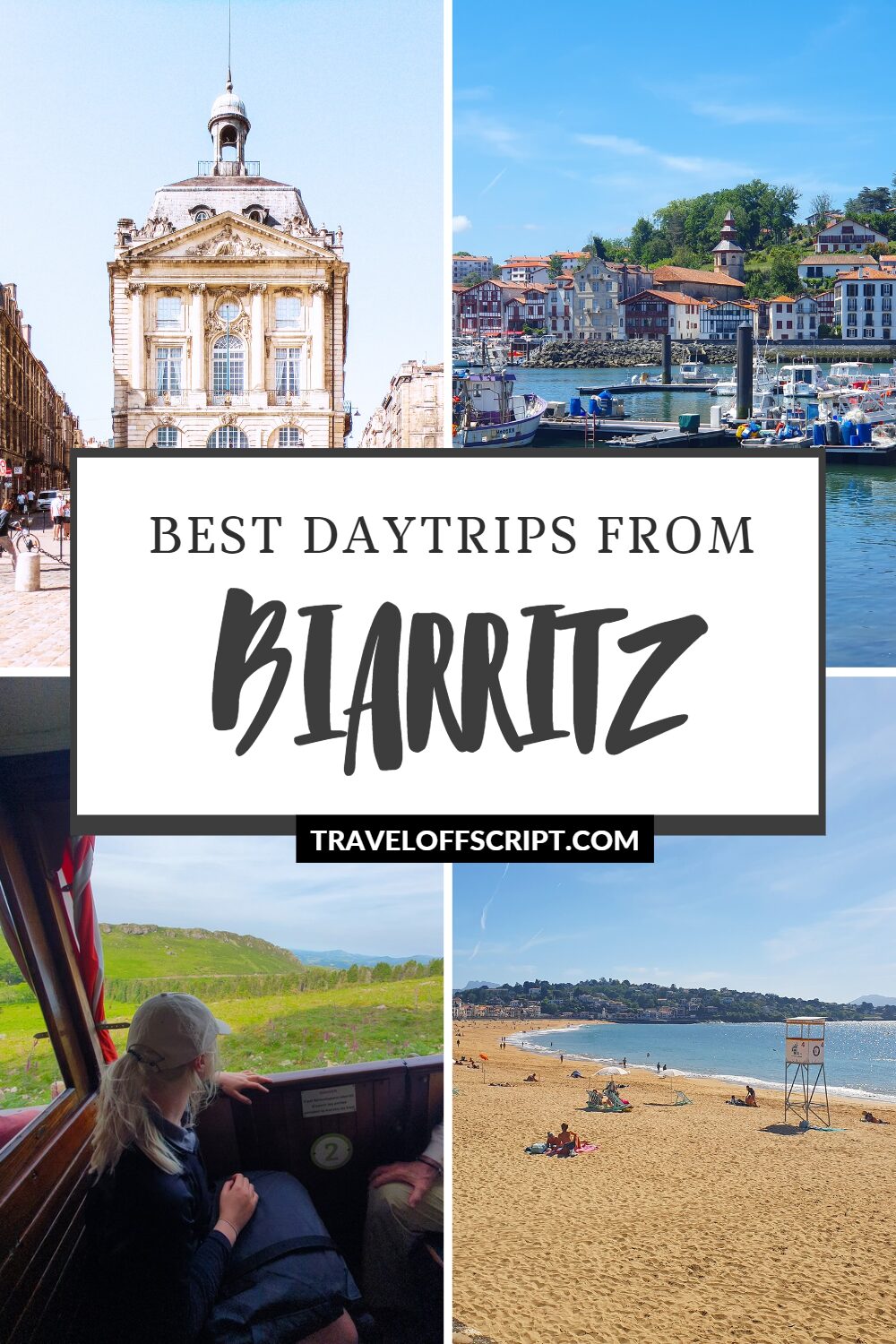 Best Daytrips from Biarritz - pinterest TOS