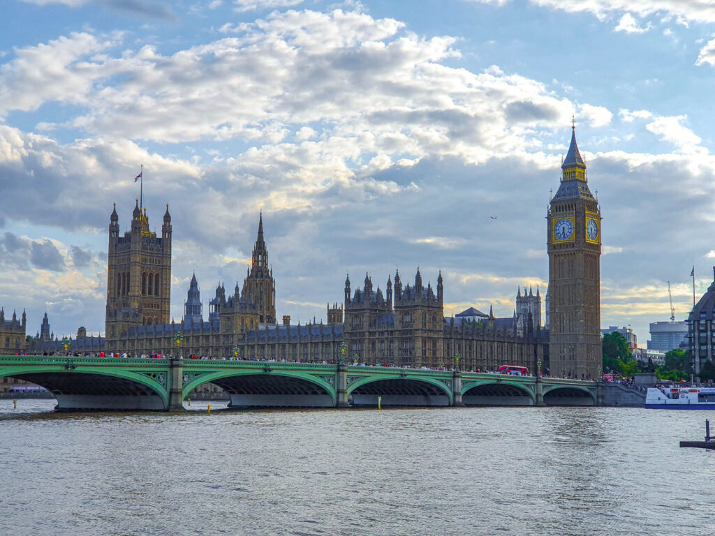 Big Ben and Westminster Palace London