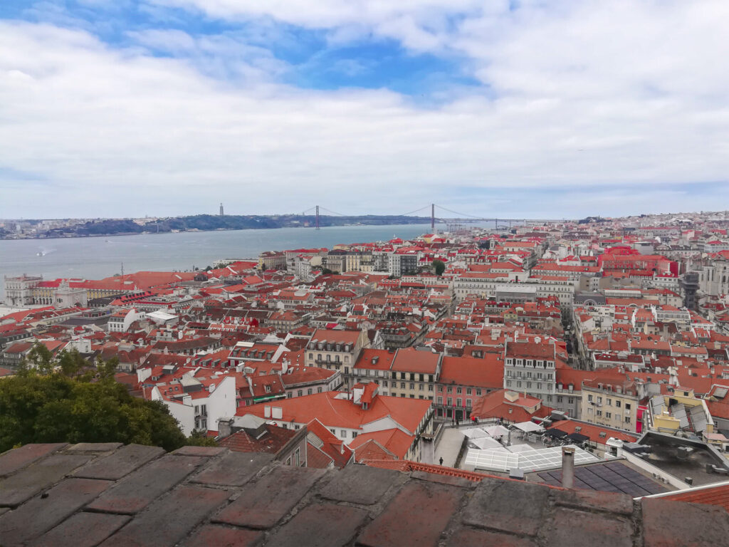 Birdseye View over Lisbon