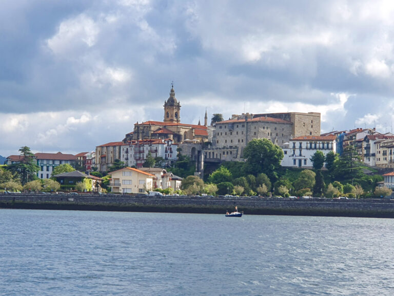 Hondarribia from the ferry - tos