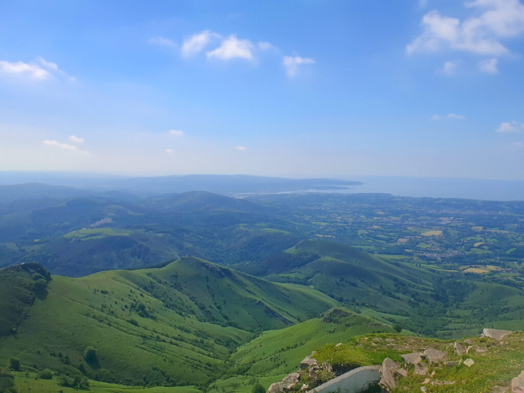 La Rhune Hike View from top