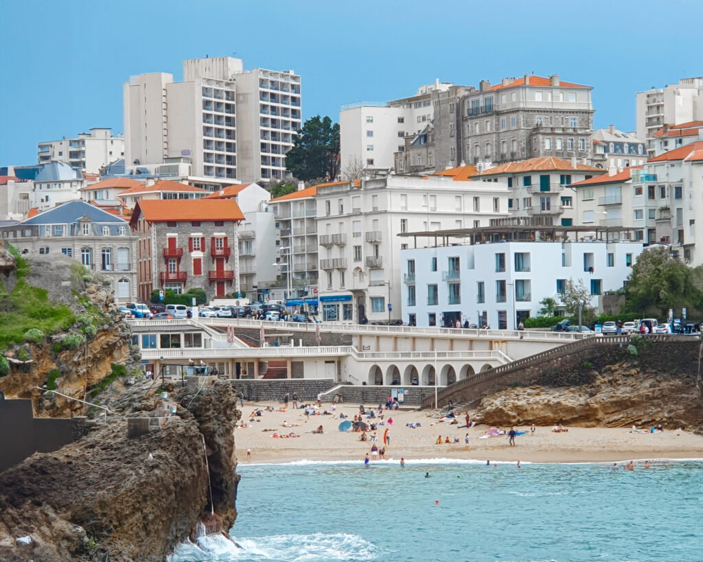 Port Vieux Biarritz - swimming beach - travel off script