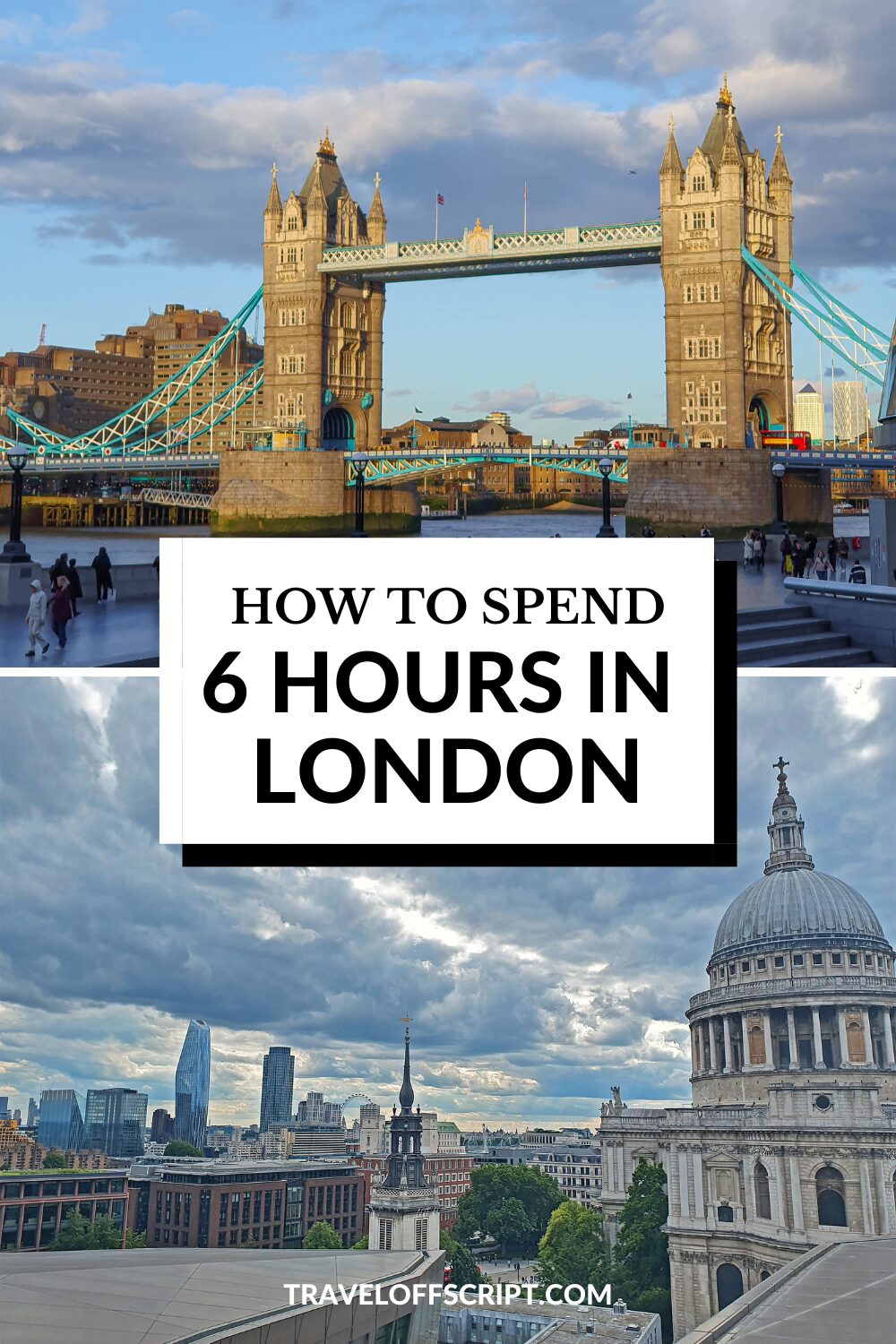 how to spend 6 hours in london - layover itinerary - traveloffscript