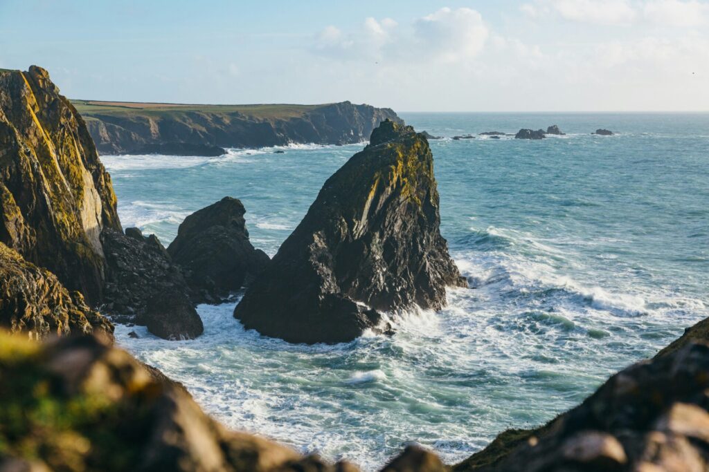 Cornwall cliffs