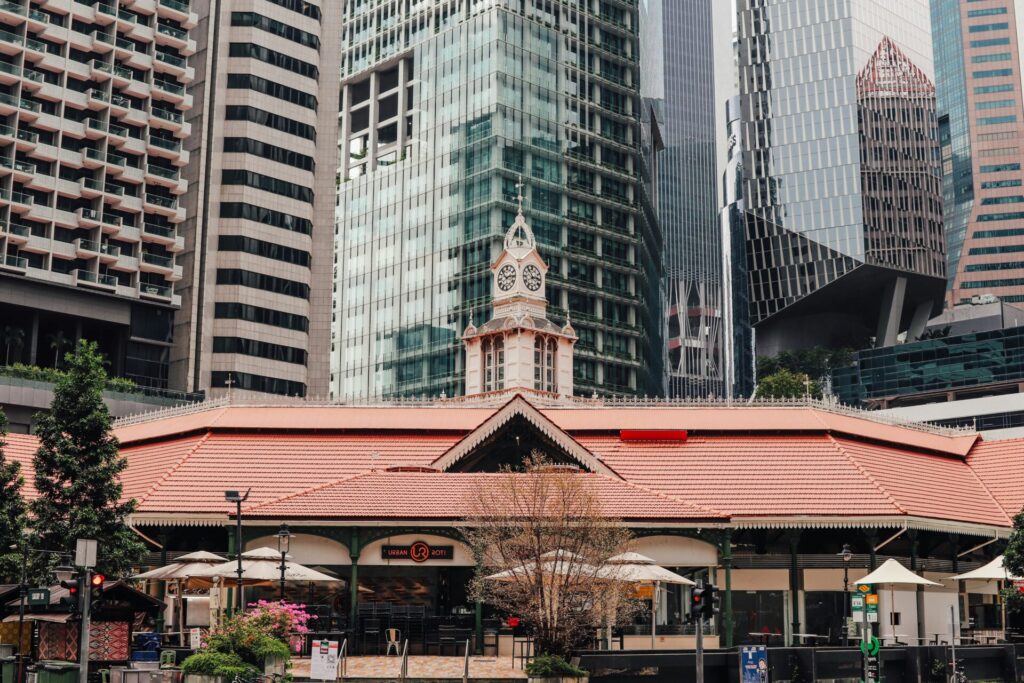 Lau Pa Sat Hawker Centre Singapore