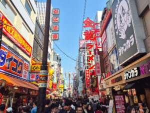 Dotonbori food stalls _ traveloffscript