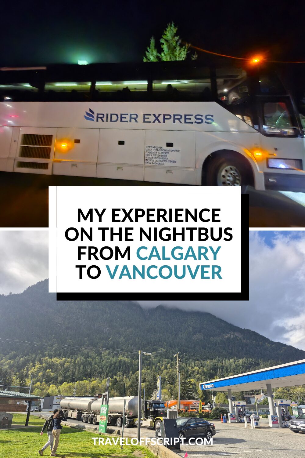 My experience on the night bus from calgary to vancouver -traveloffscript