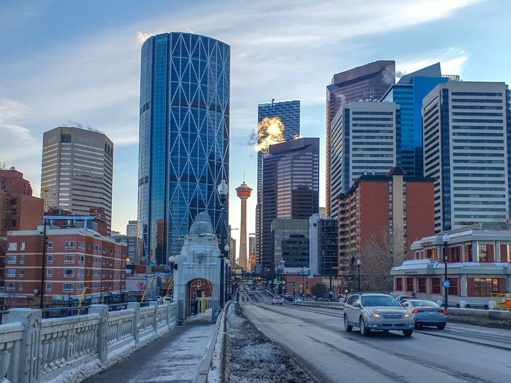 Calgary city center - traveloffscript