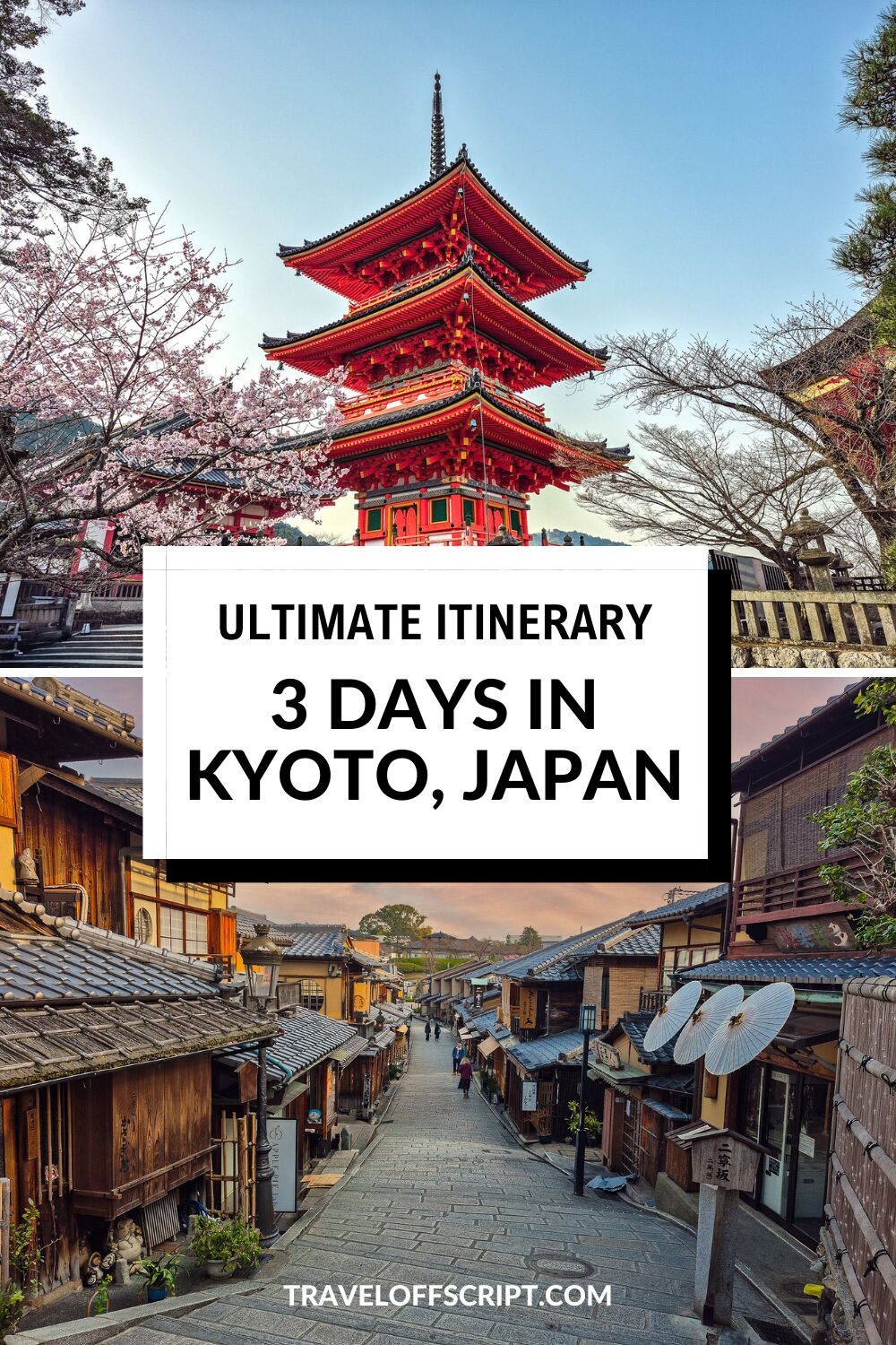 3-day itinerary kyoto - traveloffscript