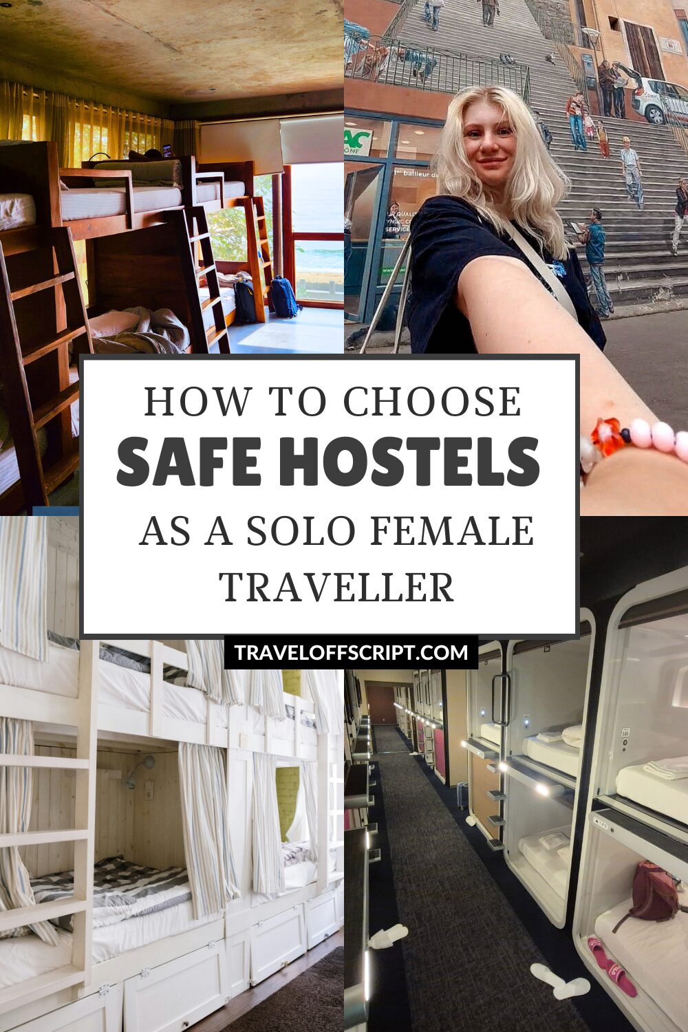 how to choose safe hostels solo female travel - traveloffscript