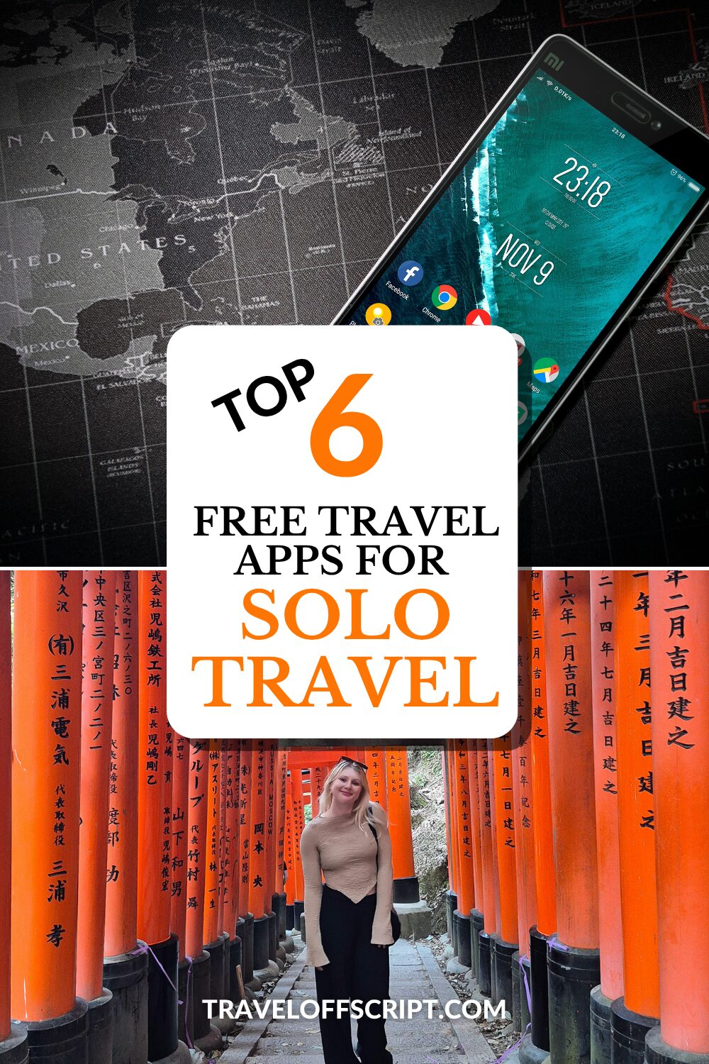 my top free travel apps for solo travellers 2- traveloffscript