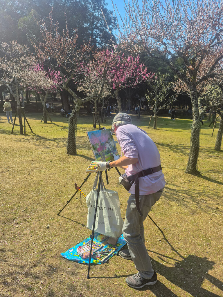 nara park painting