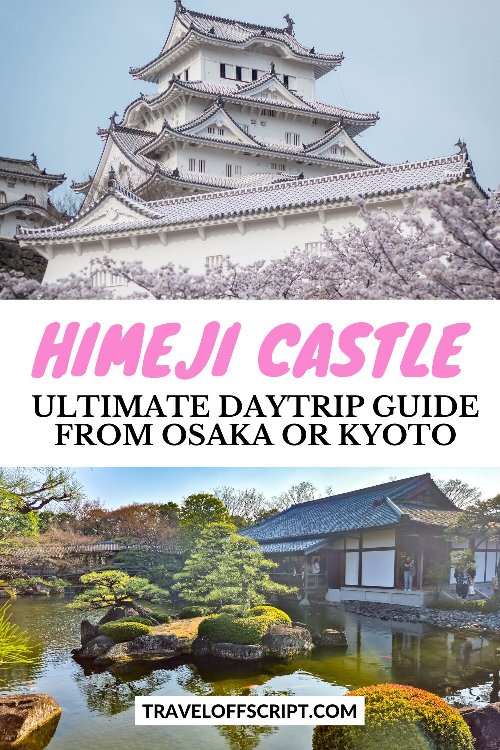 ultimate daytrip itinerary for himeji - traveloffscript