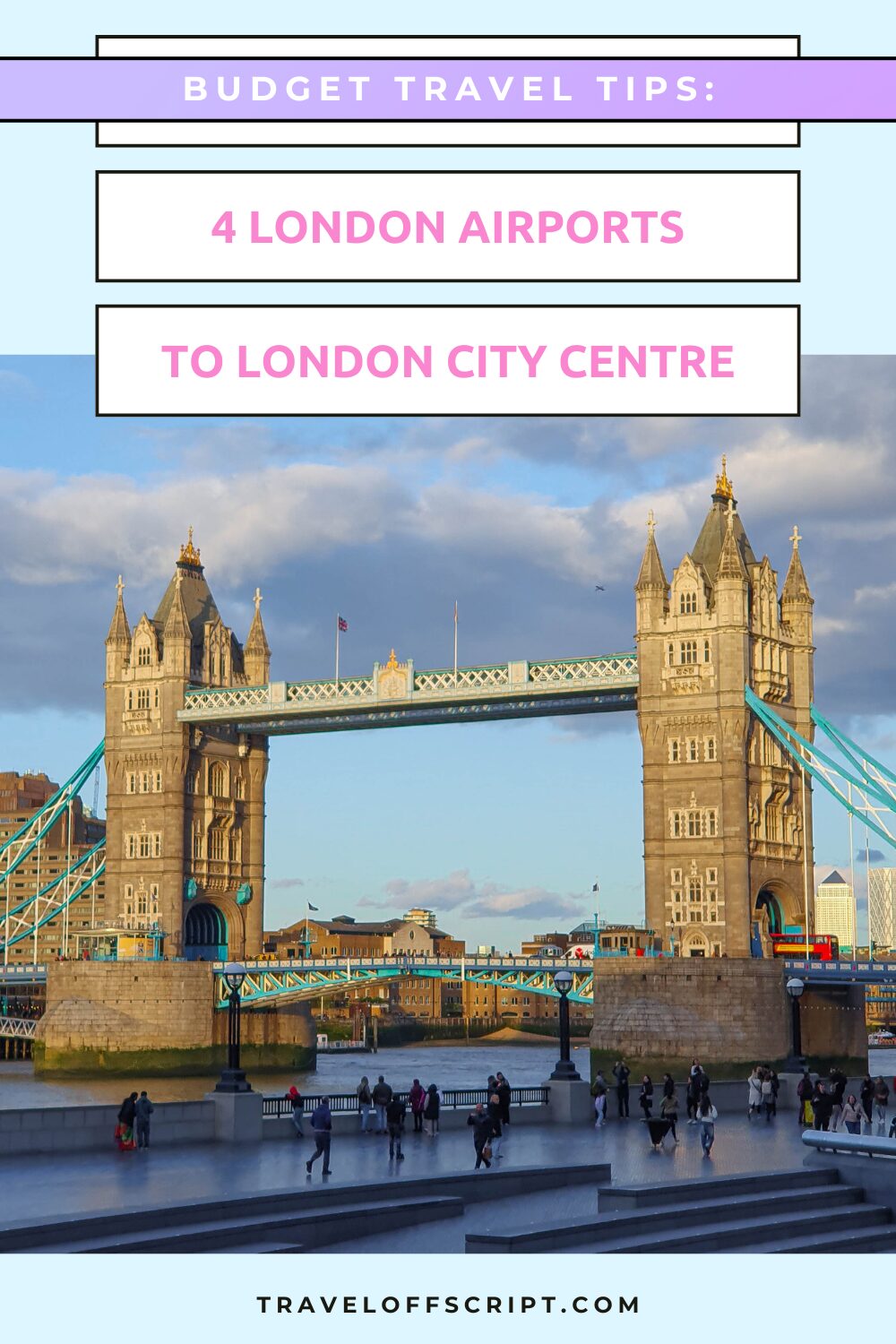 how to get from london airports to city centre on a budget - traveloffscript
