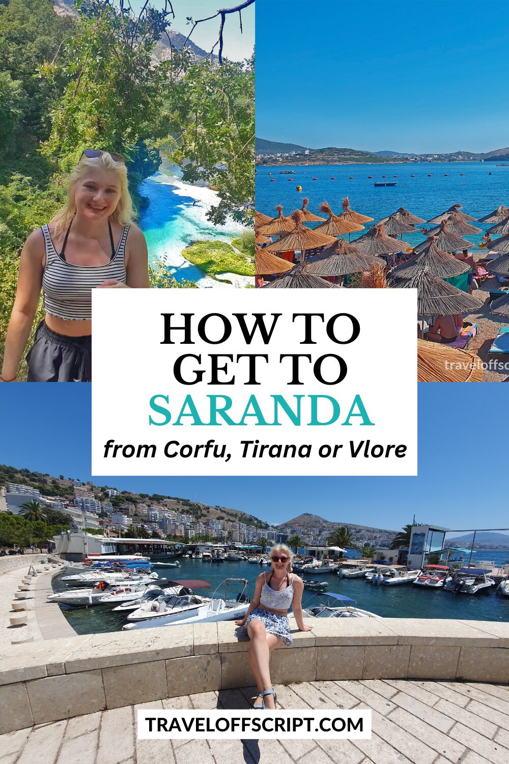 how to get to sarande, albania - traveloffscript