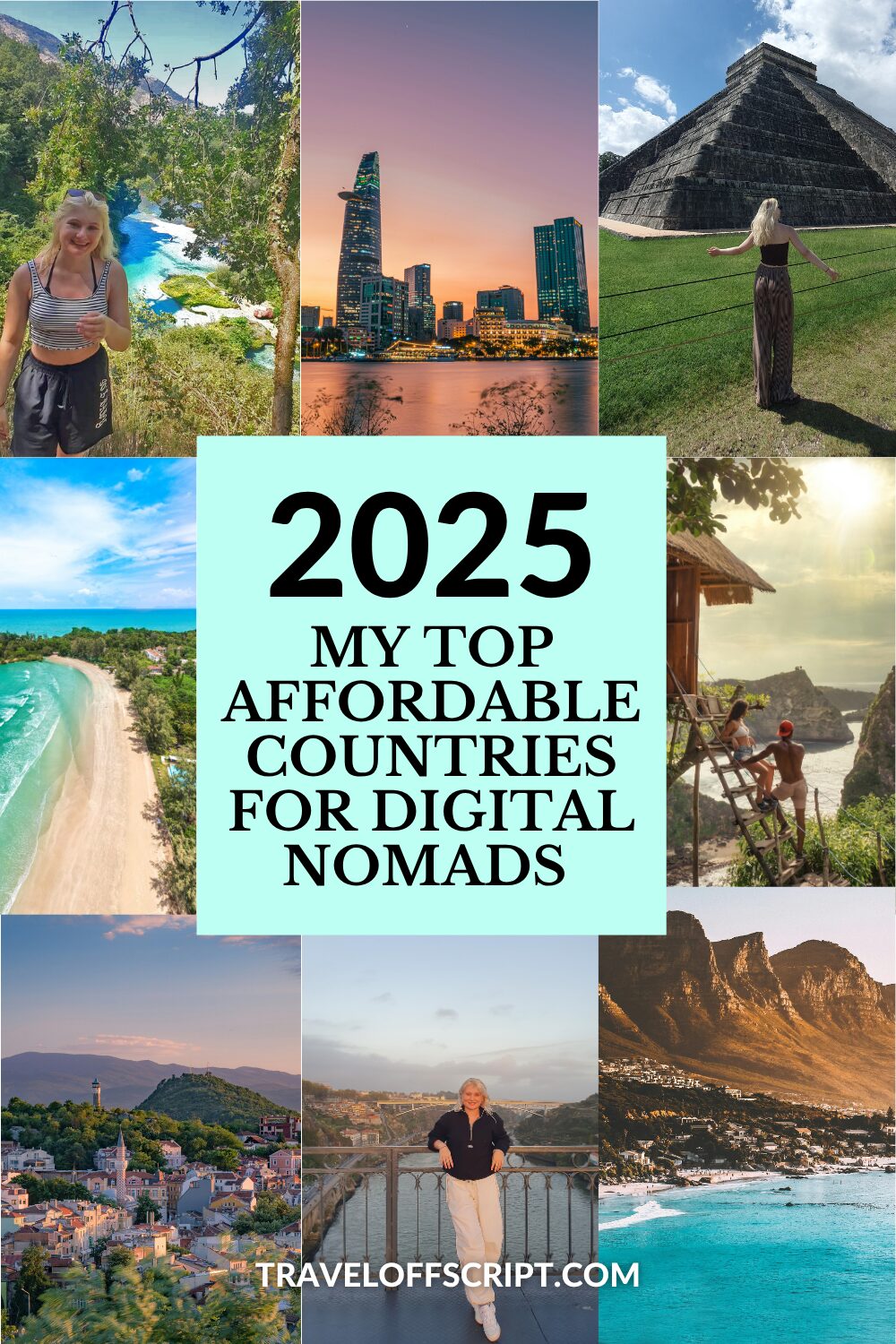 top affordable countries for digital nomads 2025 - traveloffscript