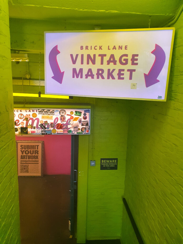 brick lane vintage market-