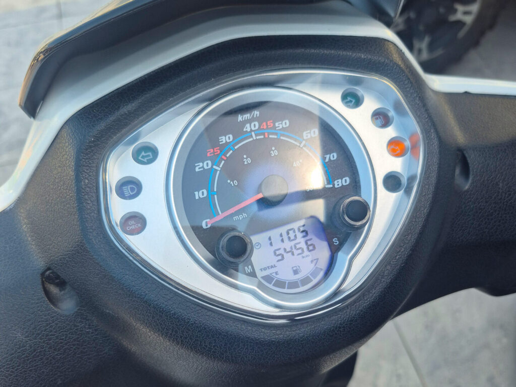 motorbike dashboard