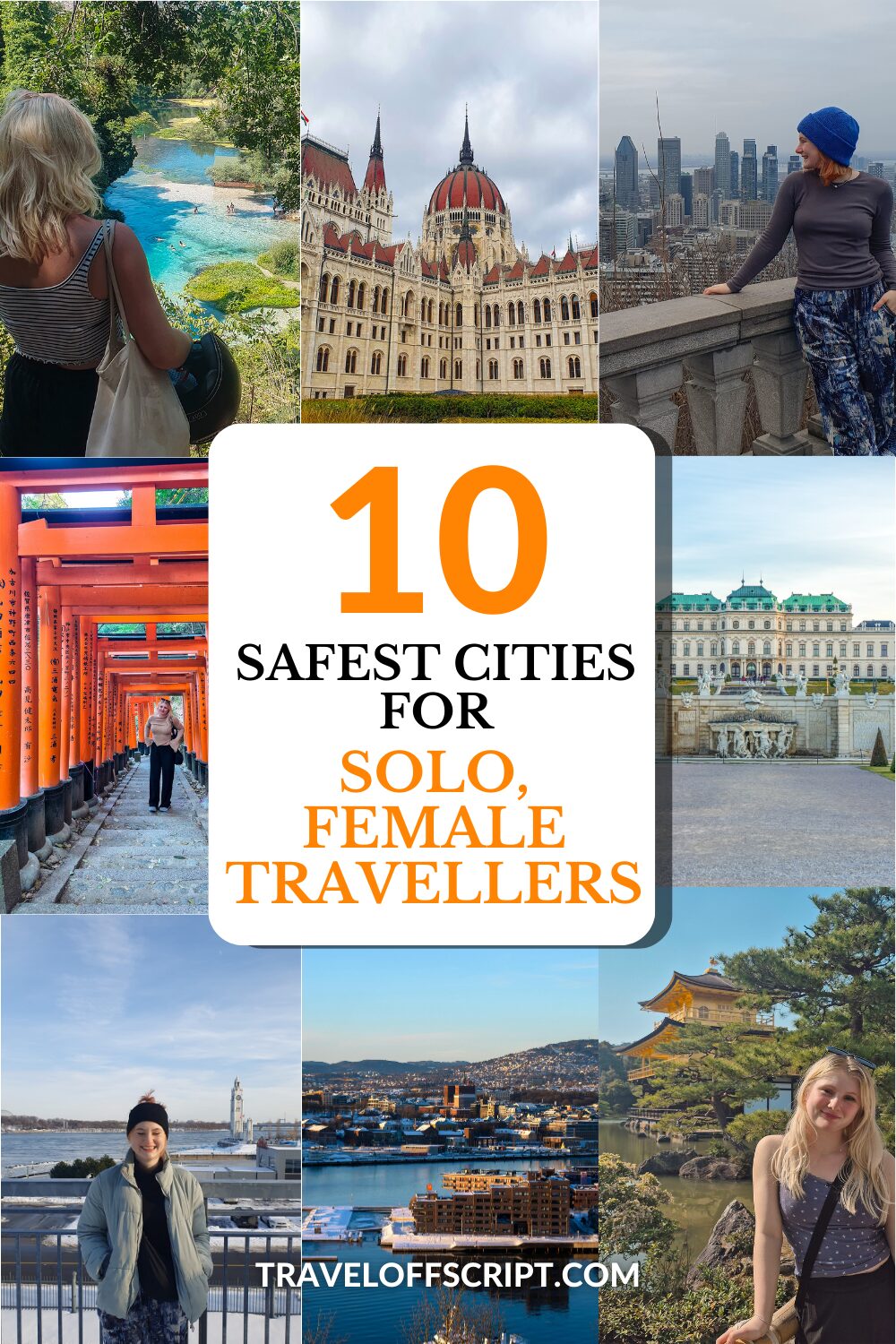top safest cities for solo female travellers