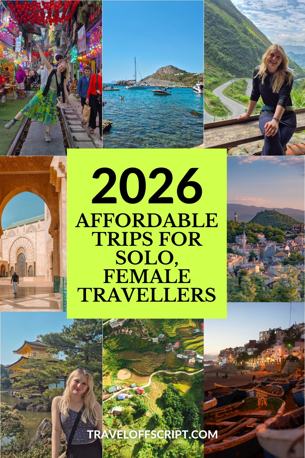 affordable destinations solo female traveller 2026 - traveloffscript