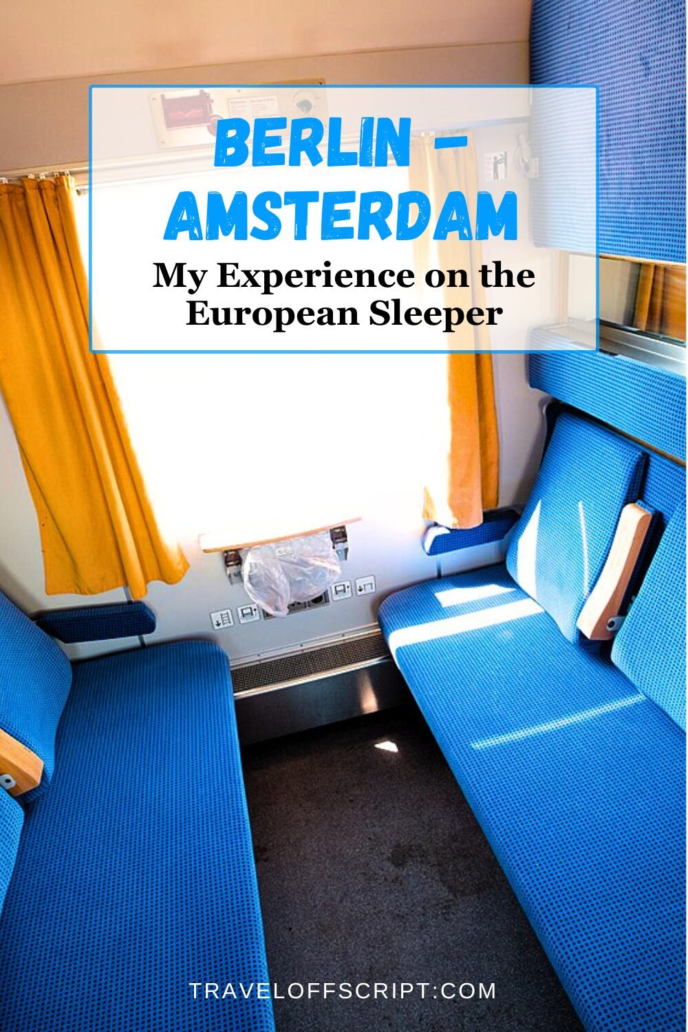 european sleeper review berlin to amsterdam