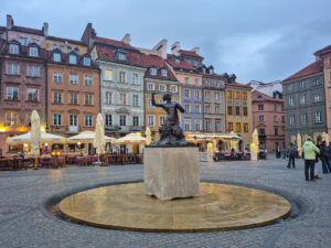 Warsaw Mermaid Statue