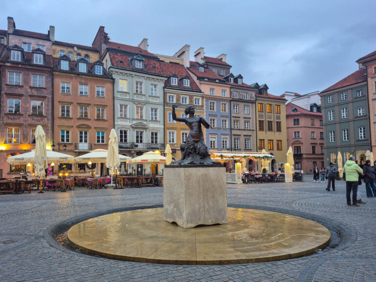 Warsaw Mermaid Statue
