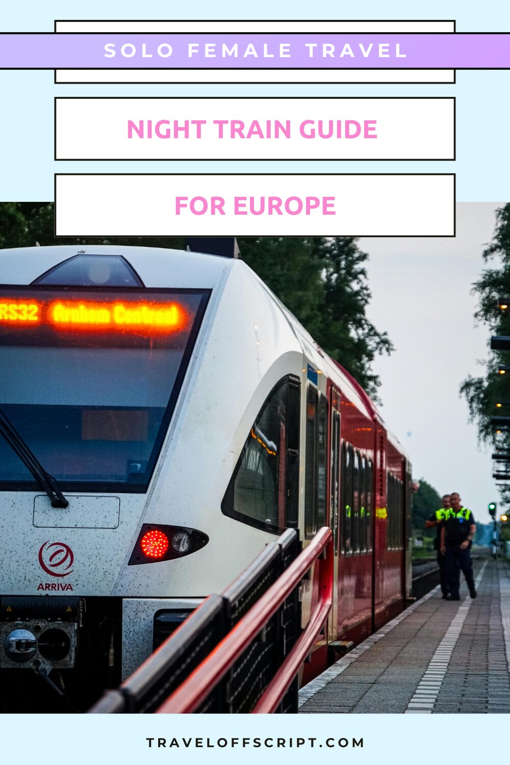 night train guide europe solo female travel -