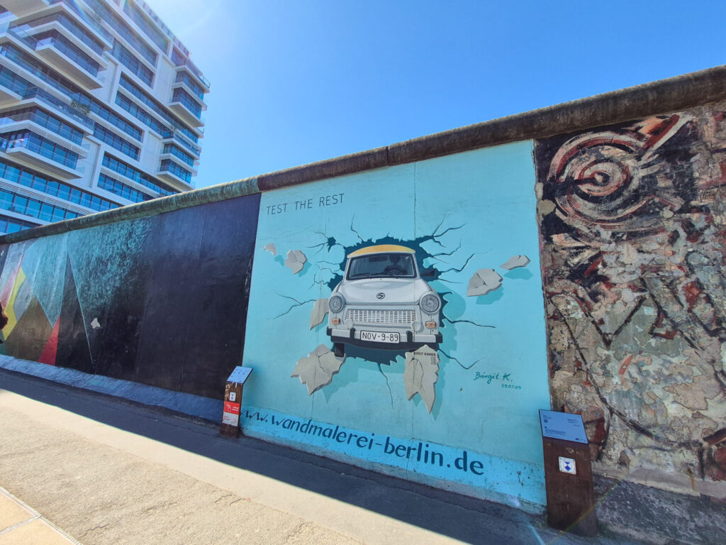 trabi wall art berlin