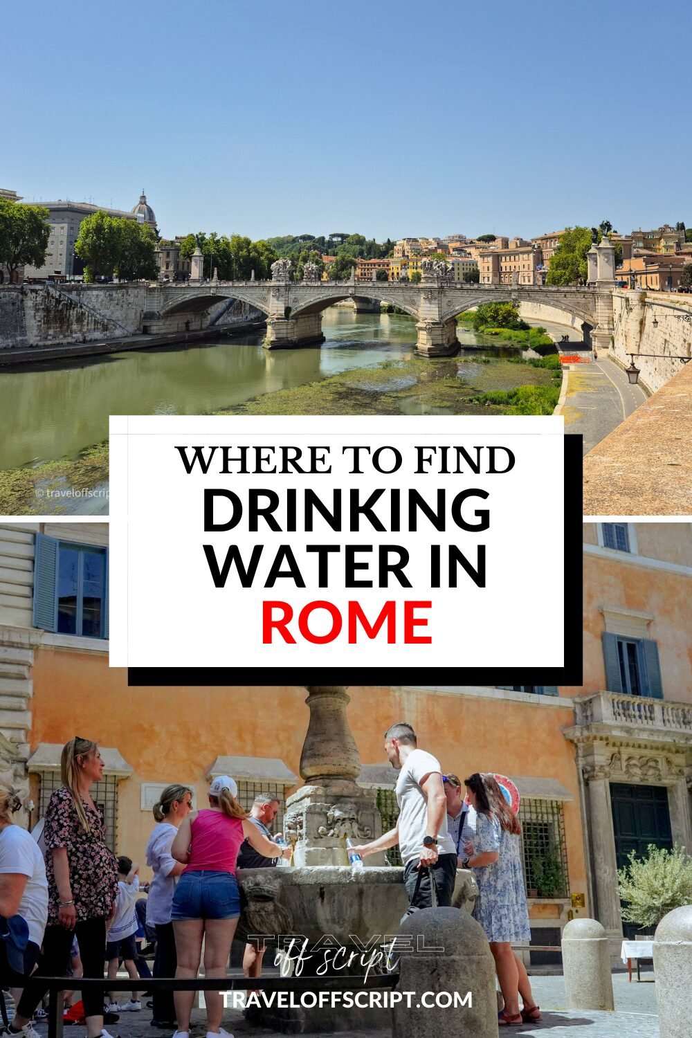 drinking water in rome -