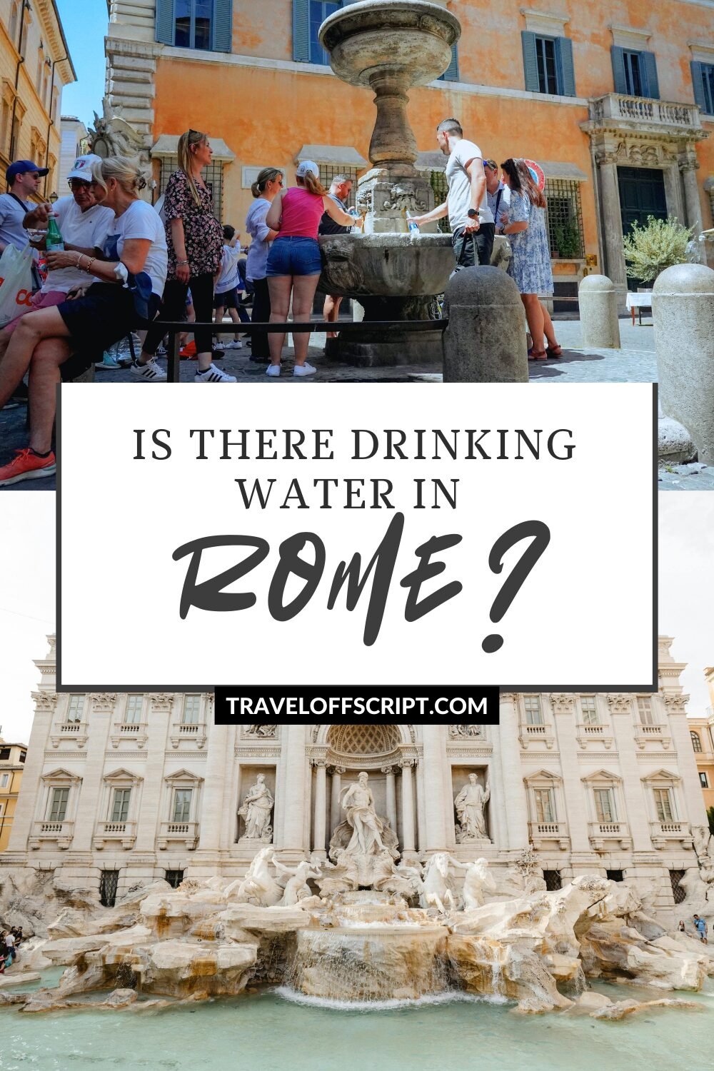 drinking water in rome -