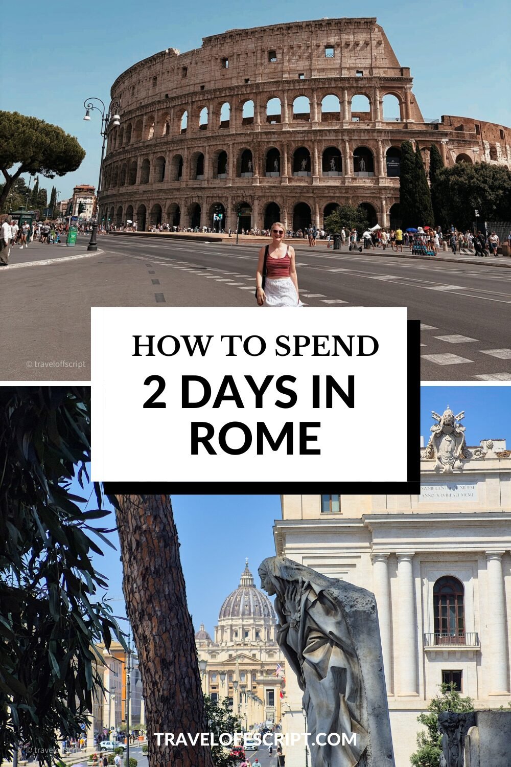 how to spend 2 days in rome