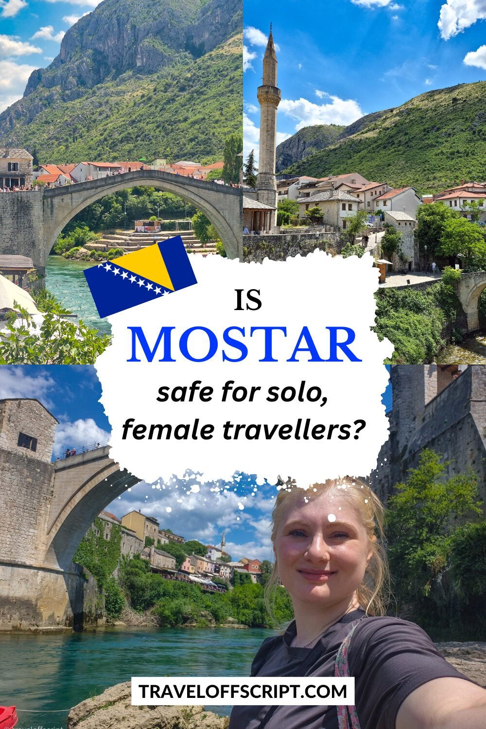 is mostar safe for solo, female travellers