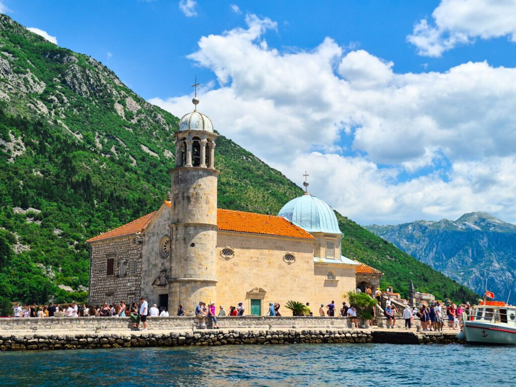 Our Lady of the Rocks church kotor
