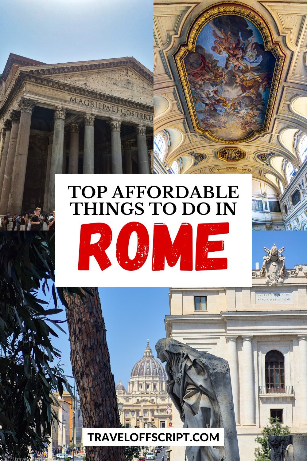 budget friendly things to do in rome