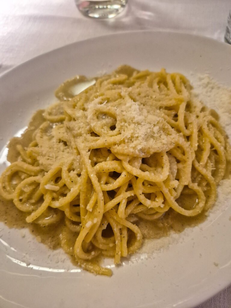 cacio e pepe pasta