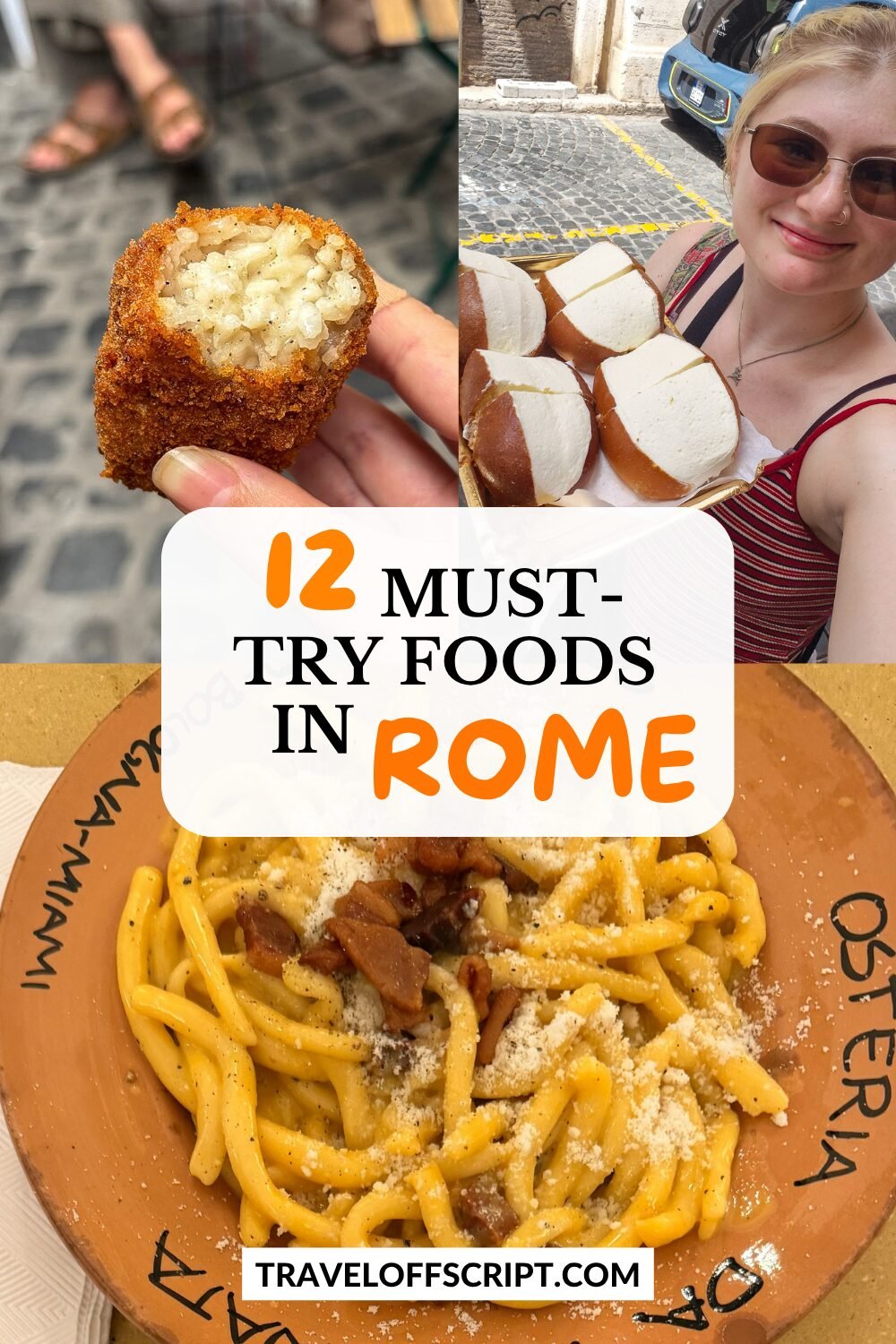 rome must try food